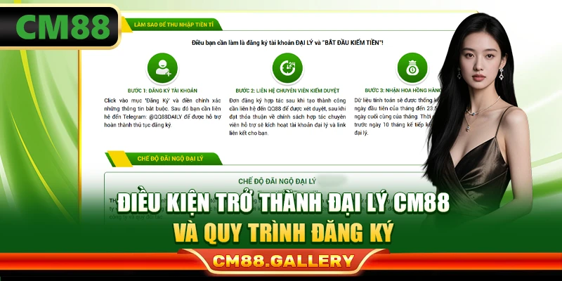 Điều kiện trở thành đại lý CM88 và quy trình đăng ký