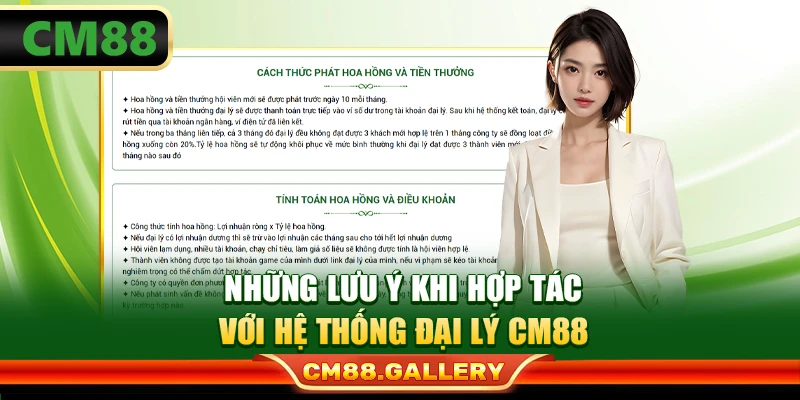 Những lưu ý khi hợp tác với hệ thống đại lý CM88